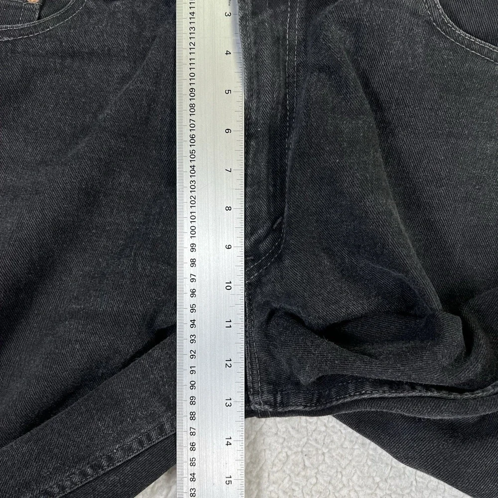 VTG Levi's 550 Relaxed Jeans Men's 38x32‎ USA Made Black Streetwear Grunge Y2K